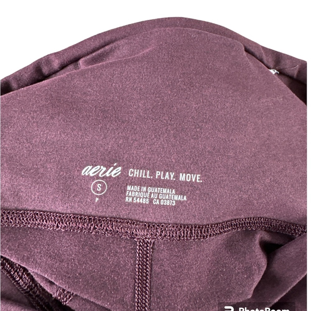 Aerie Classic Chill Play Move High Rise Fitted Seamless Leggings Size Small - Picture 5 of 7